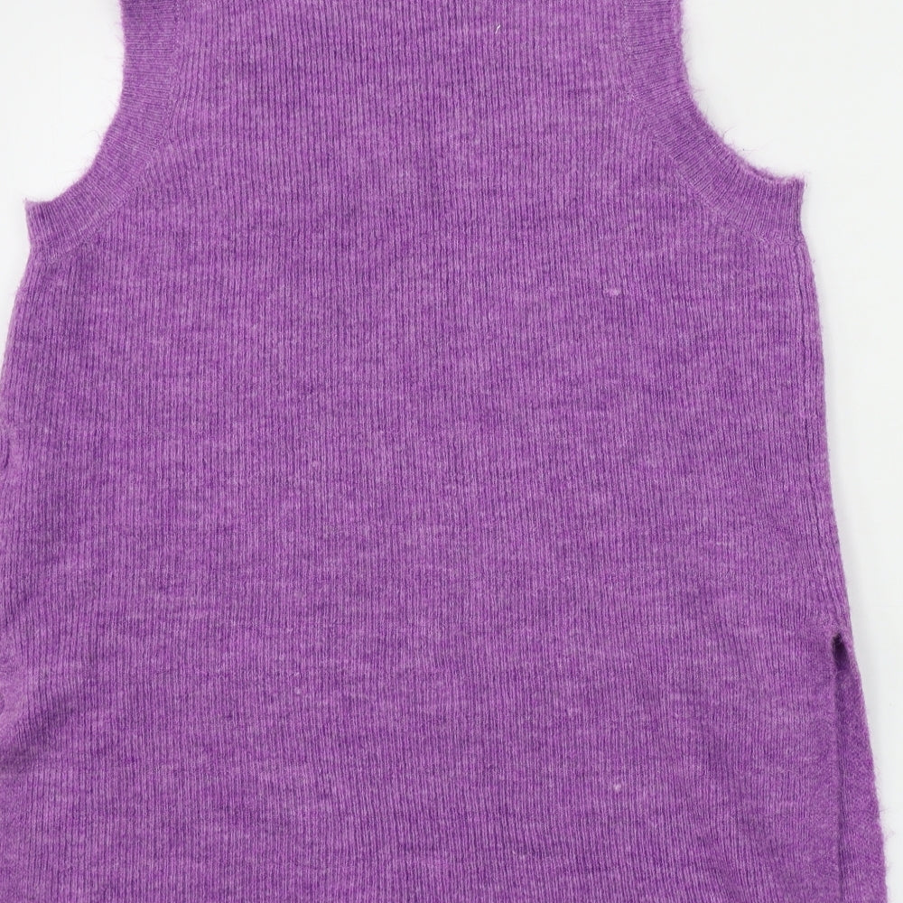 Womens UK Size L VERO MODA Purple Pullover Jumper