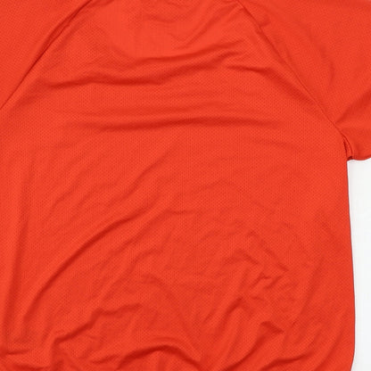 Womens UK Size 12 Marks and Spencer Red Basic T-Shirt