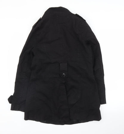 Primark Womens Black   Pea Coat Coat Size 12