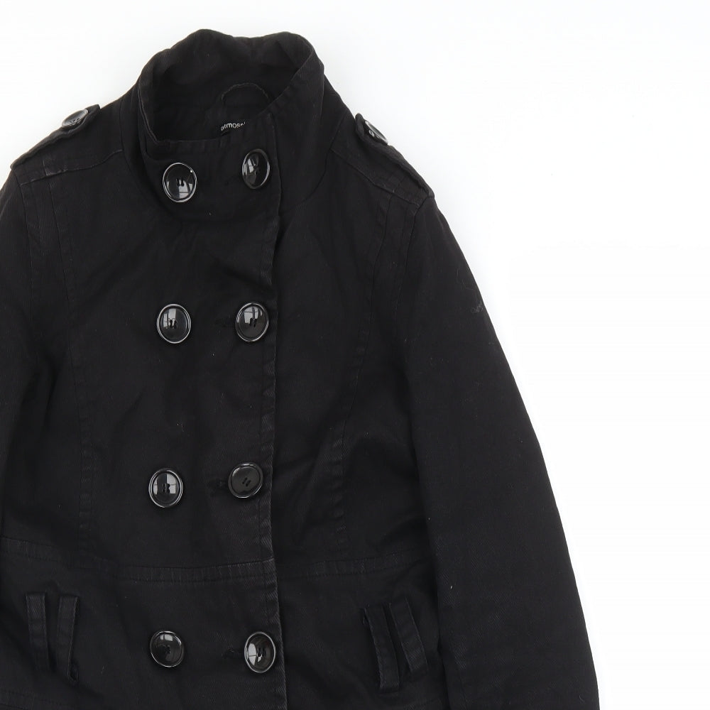 Primark Womens Black   Pea Coat Coat Size 12