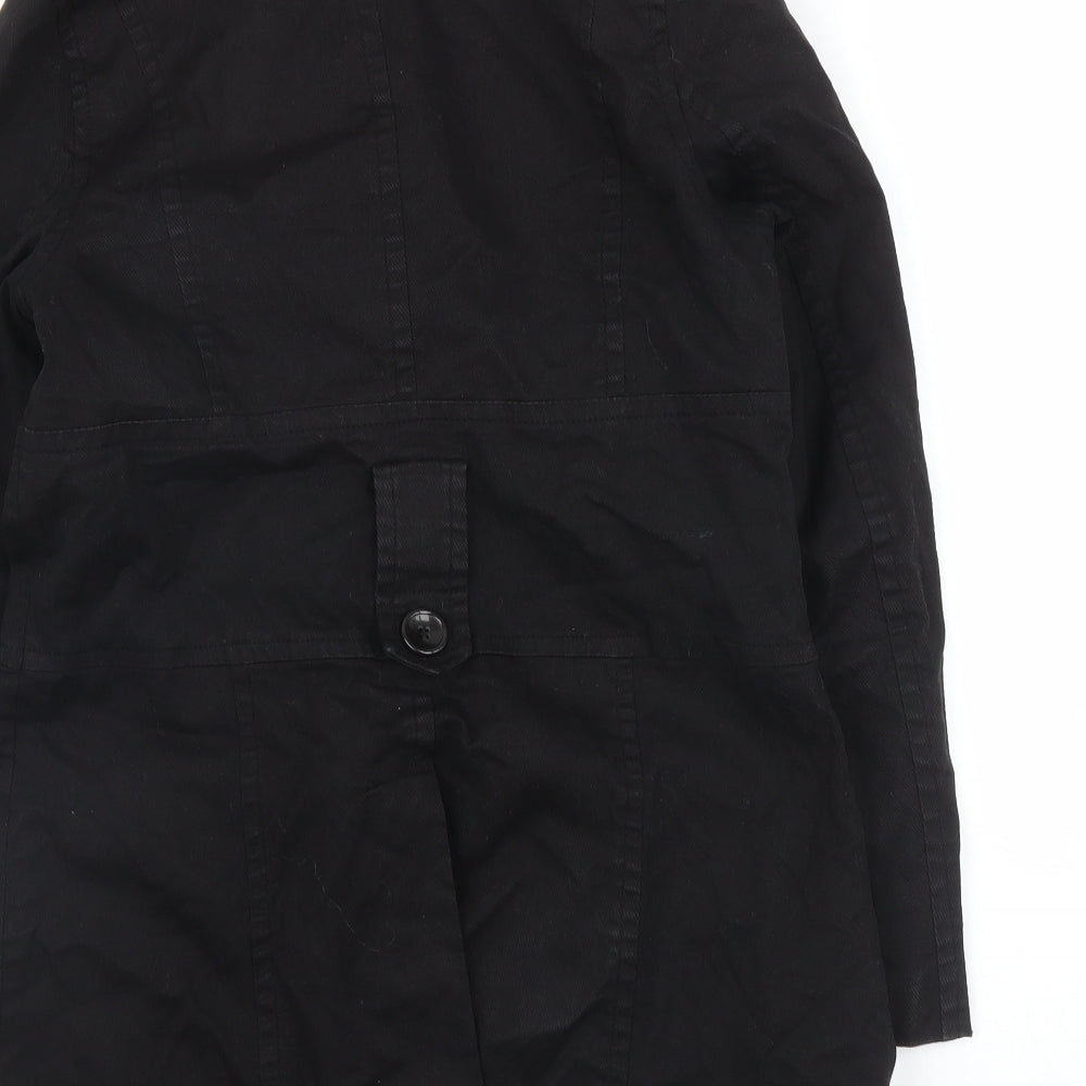 Primark Womens Black   Pea Coat Coat Size 12