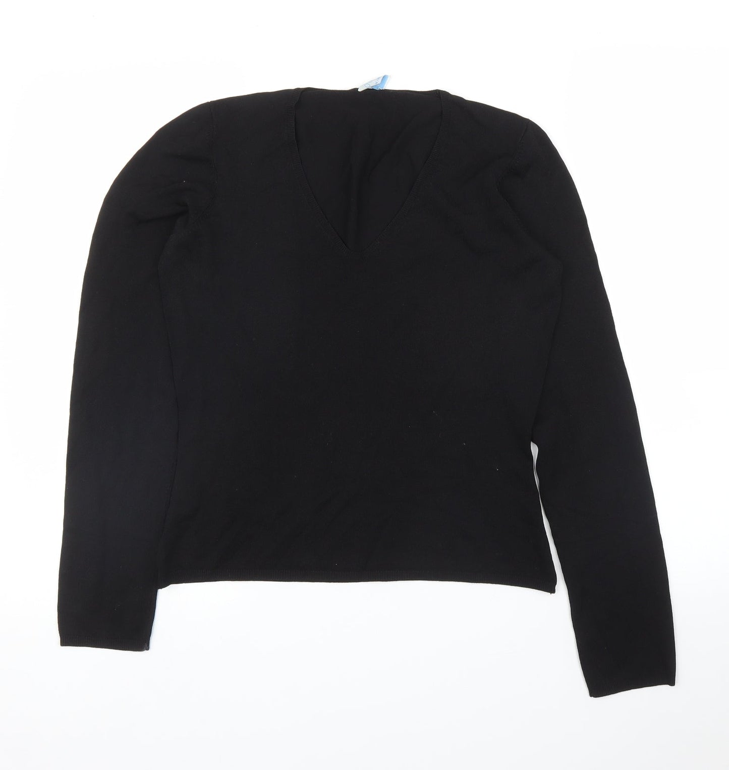 Womens UK Size 14 Oasis Black Pullover Jumper