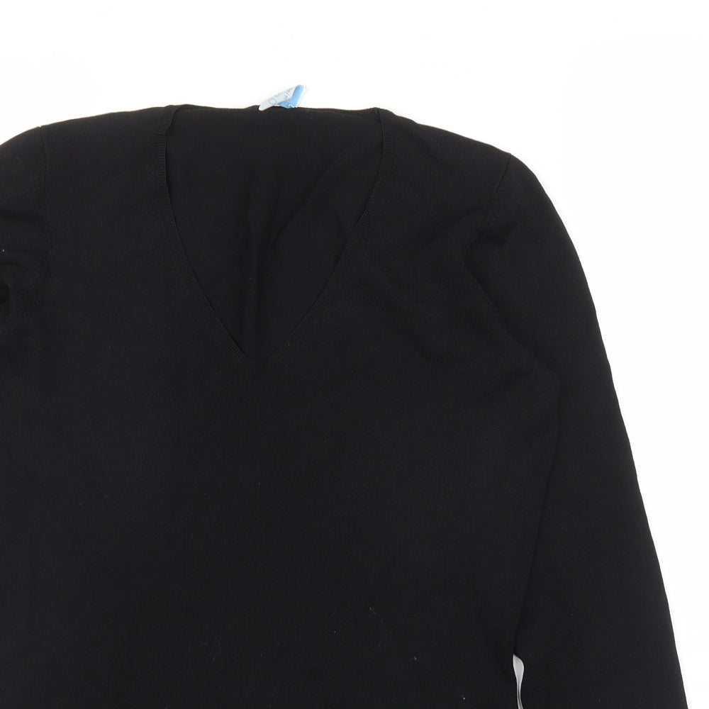 Womens UK Size 14 Oasis Black Pullover Jumper