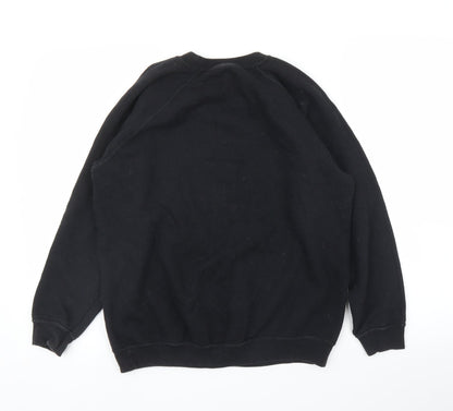 Fruit of the Loom Girls Black   Pullover Jumper Size 12-13 Years