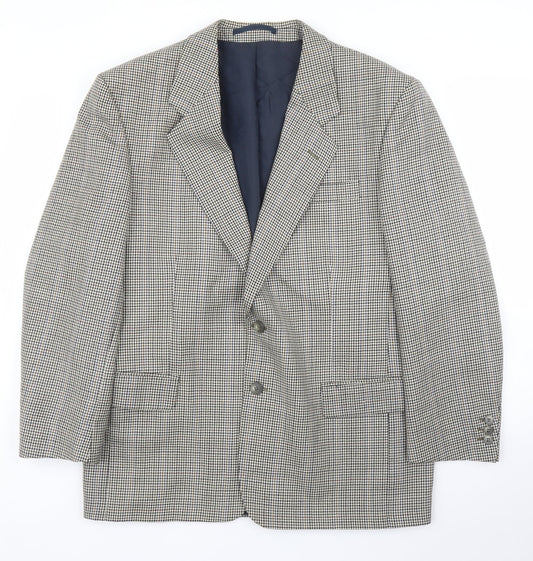 Mens UK Size 40 Burton Regular Beige Suit Jacket