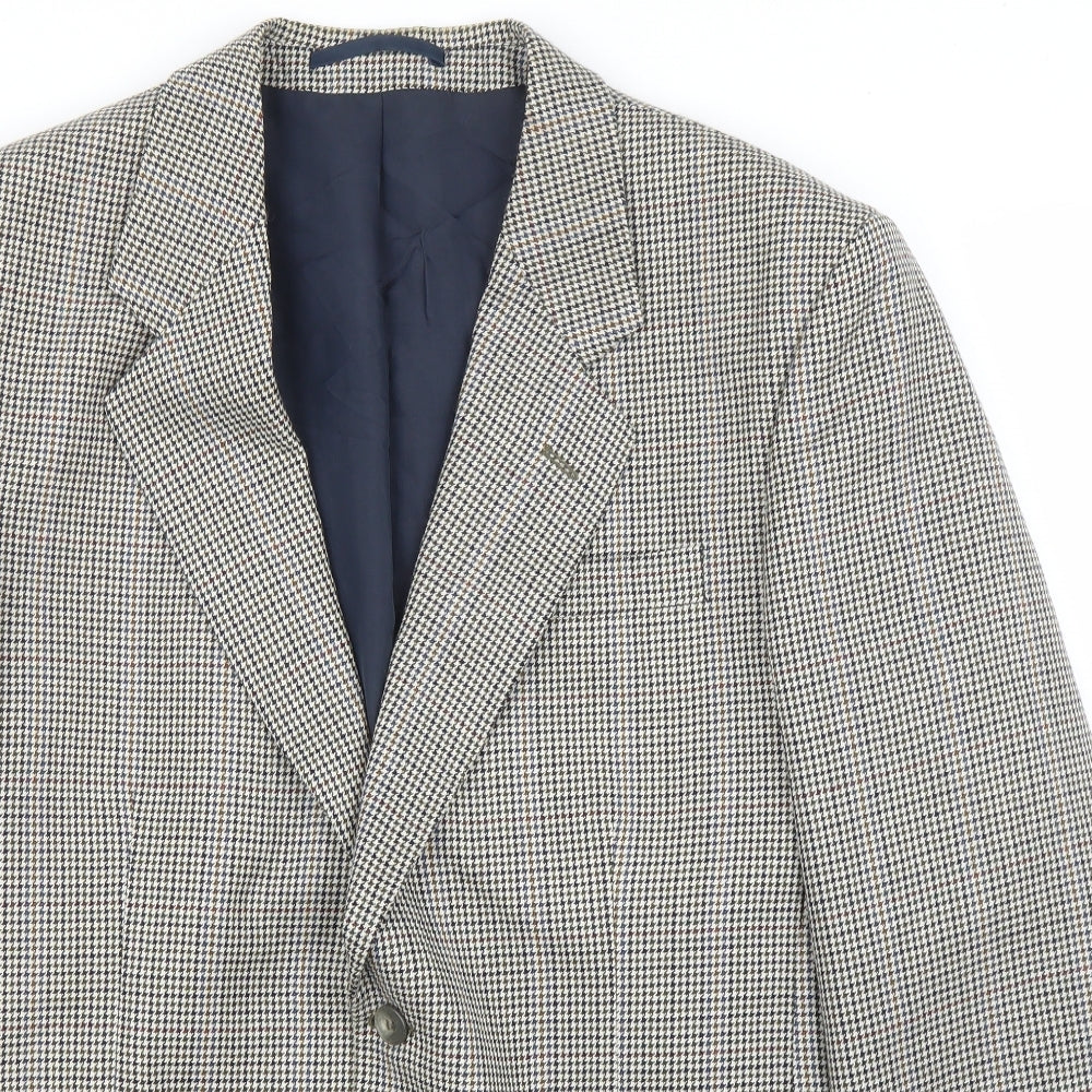 Mens UK Size 40 Burton Regular Beige Suit Jacket