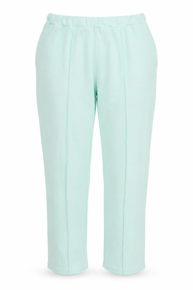 Womens UK Size 16 Damart Regular Fit Sweatpants Green Trousers