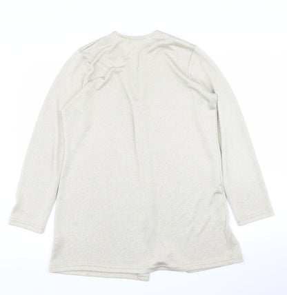 Womens UK Size 14 Richards Gold Cardigan Jumper