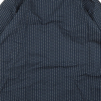 Mens UK Size XL Matalan Blue  Button-Up Long Sleeve Casual Shirt