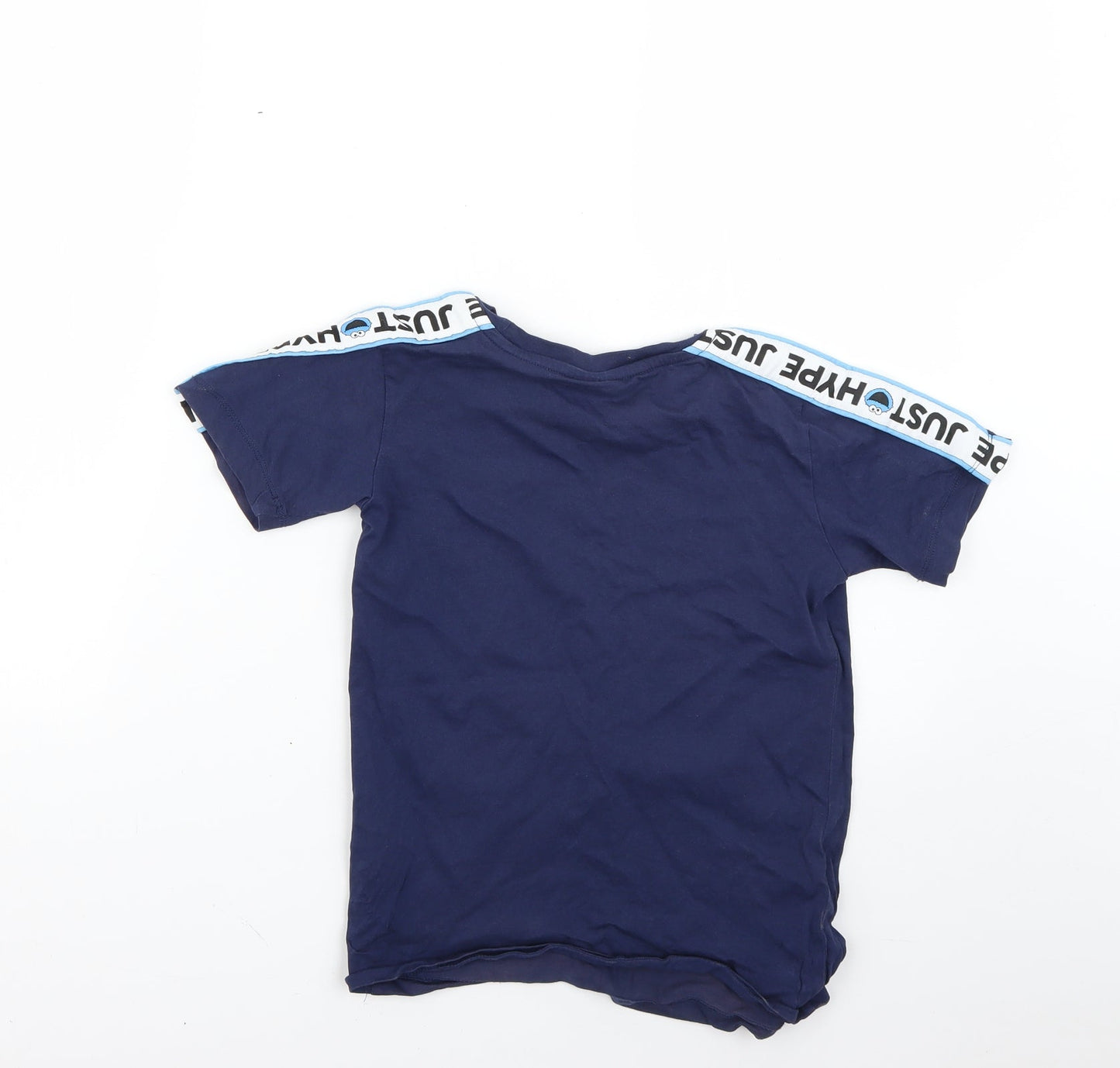 Hype Boys Blue   Basic T-Shirt Size 9-10 Years  - sesame street
