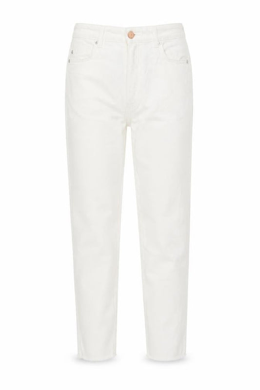 Womens UK Size 6 Bershka Regular Fit Skinny White Jeans