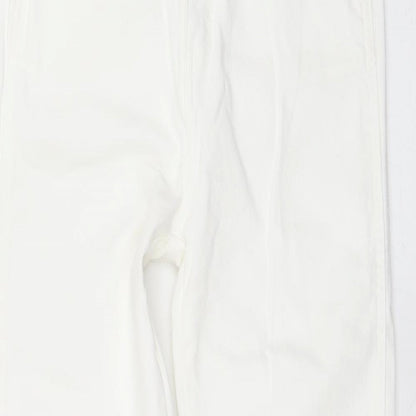 Bershka Womens White   Skinny Jeans Size 6 L25.5 in