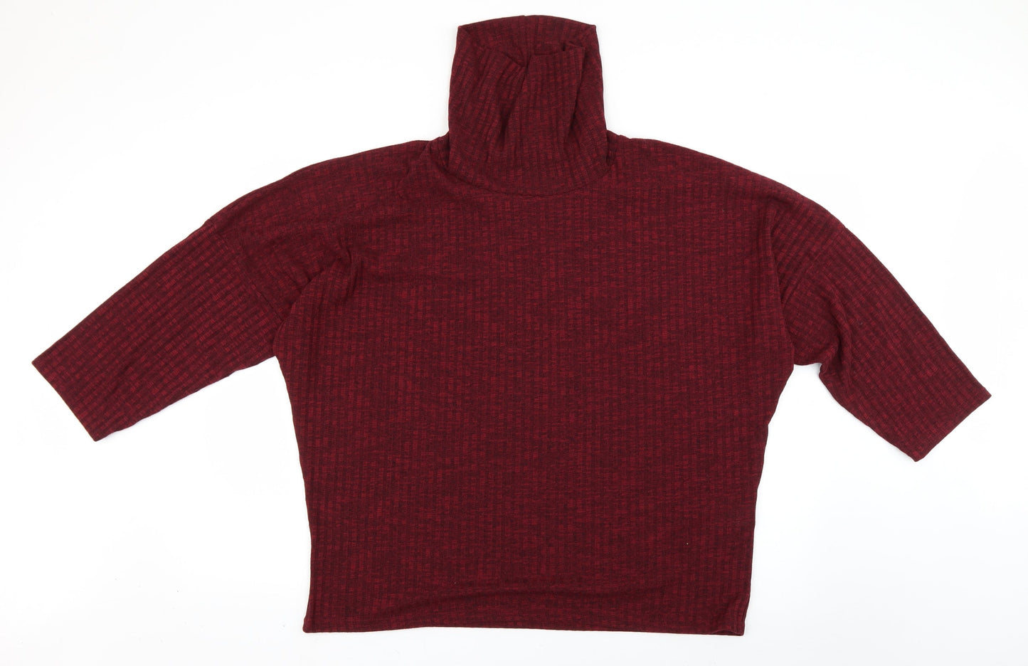 Peacocks Womens Red   Pullover Jumper Size 16