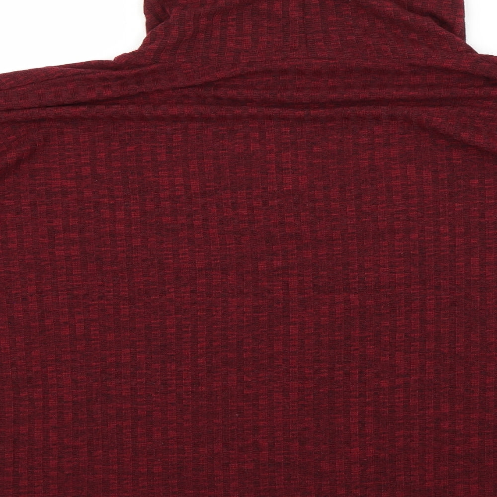 Peacocks Womens Red   Pullover Jumper Size 16