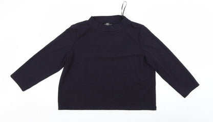 jny Womens Blue   Pullover Jumper Size L