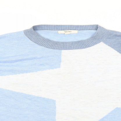 peyton primrose Womens Blue   Pullover Jumper Size M