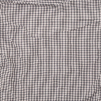 Tom Wolfe Mens Brown Check   Polo Size XL
