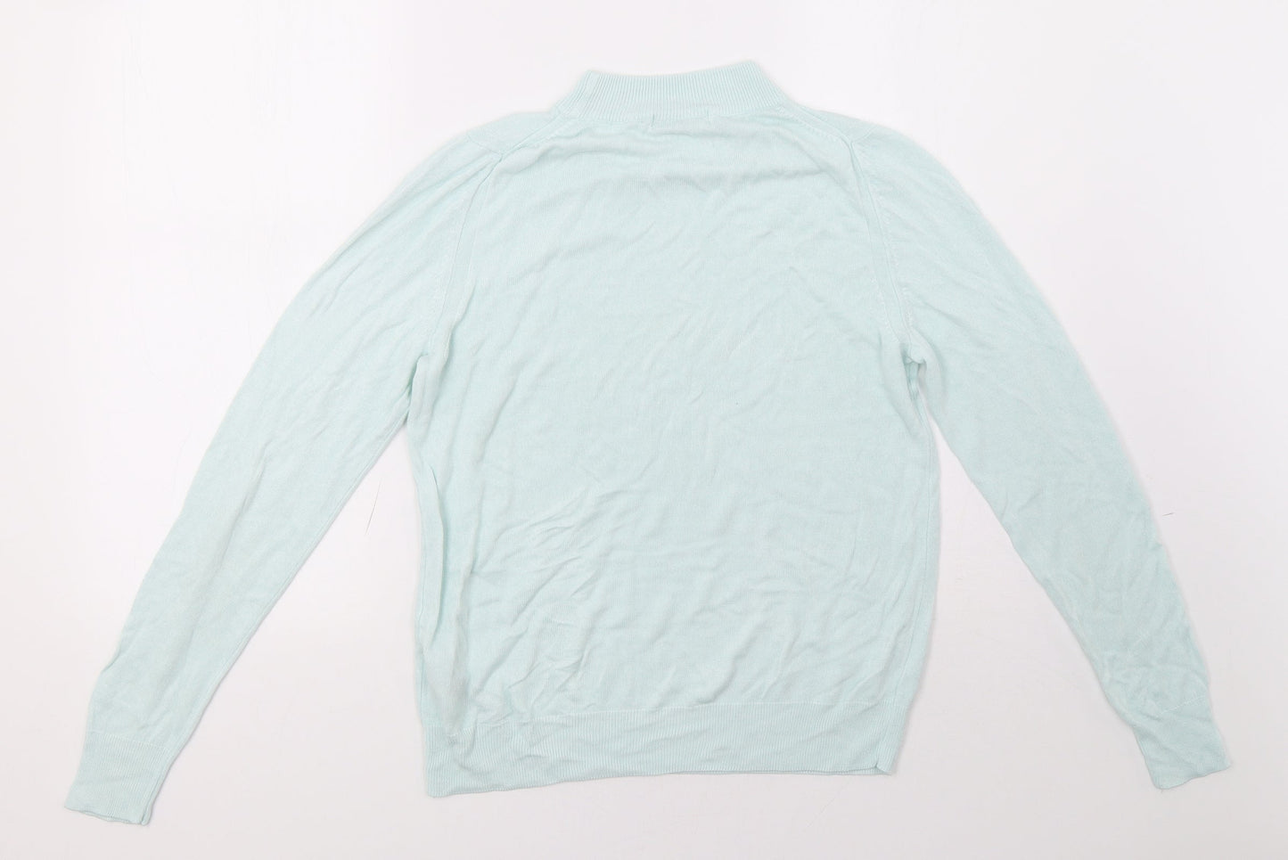 Womens UK Size 10 Marks and Spencer Blue Pullover Sweatshirt