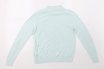 Womens UK Size 10 Marks and Spencer Blue Pullover Sweatshirt