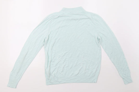 Womens UK Size 10 Marks and Spencer Blue Pullover Sweatshirt