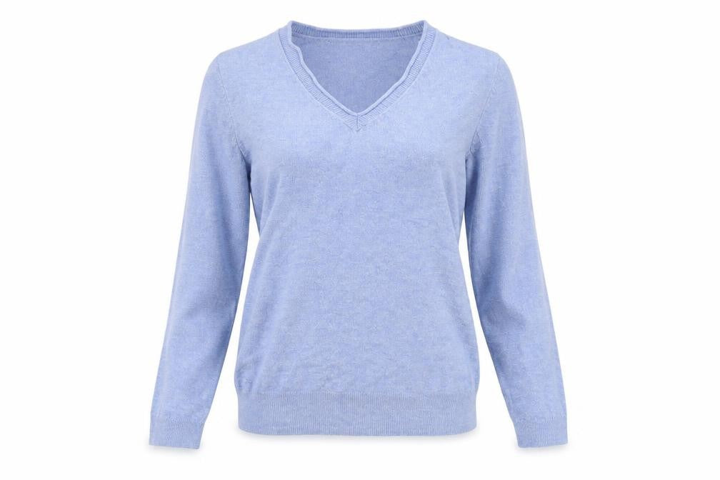 Womens UK Size 12 Marks and Spencer Blue Pullover Sweatshirt