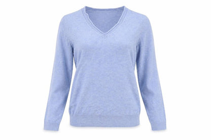 Womens UK Size 12 Marks and Spencer Blue Pullover Sweatshirt