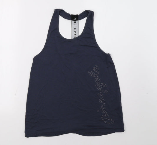 Pineapple Womens Blue   Basic Tank Size S