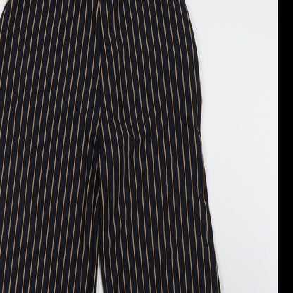Womens UK Size 8 Zara Regular Fit  Blue Trousers