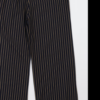Womens UK Size 8 Zara Regular Fit  Blue Trousers