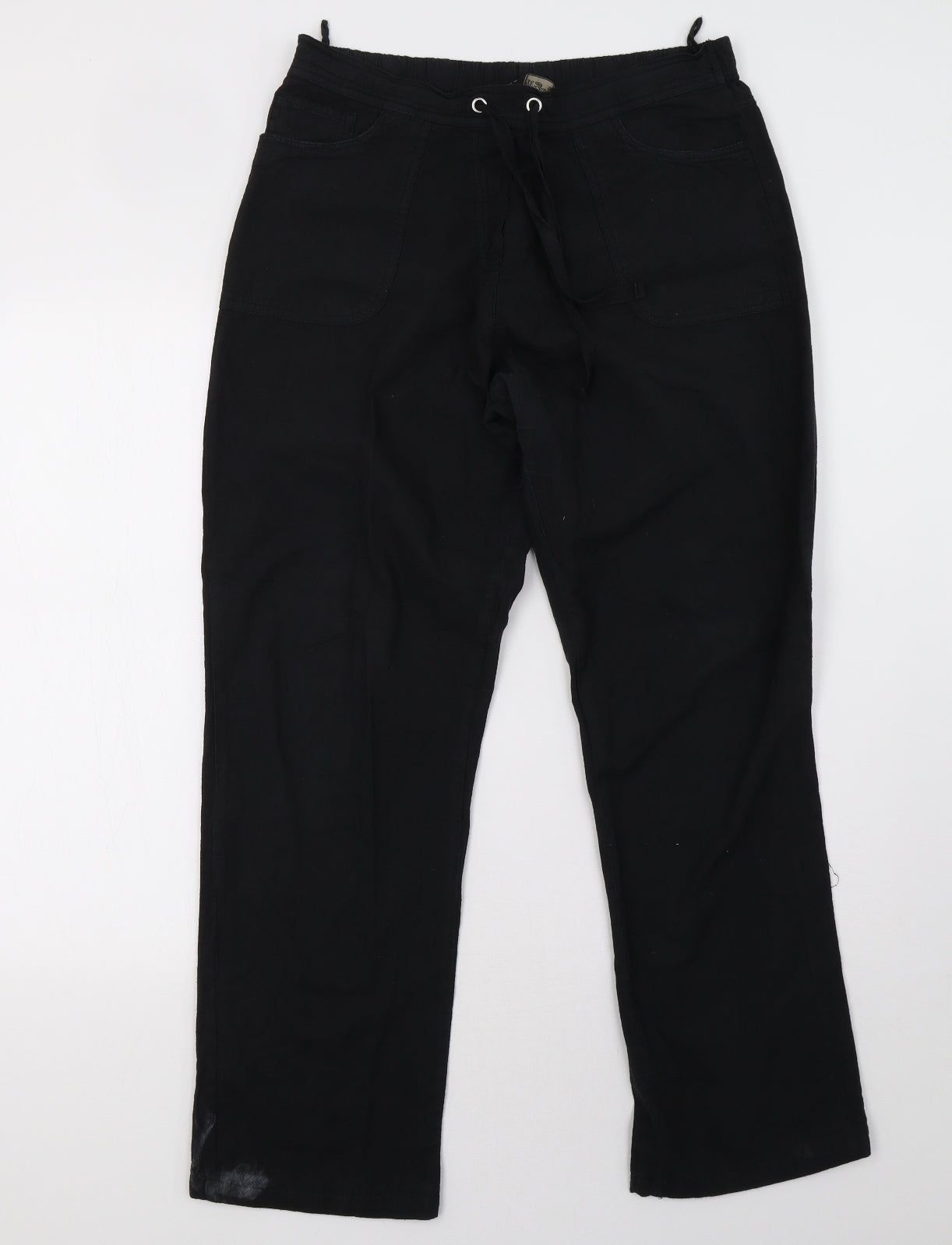 Womens UK Size 12 originals Regular Fit  Black Trousers