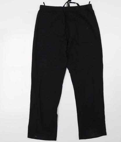 Womens UK Size 12 originals Regular Fit  Black Trousers