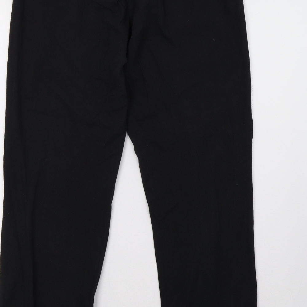 Womens UK Size 12 originals Regular Fit  Black Trousers