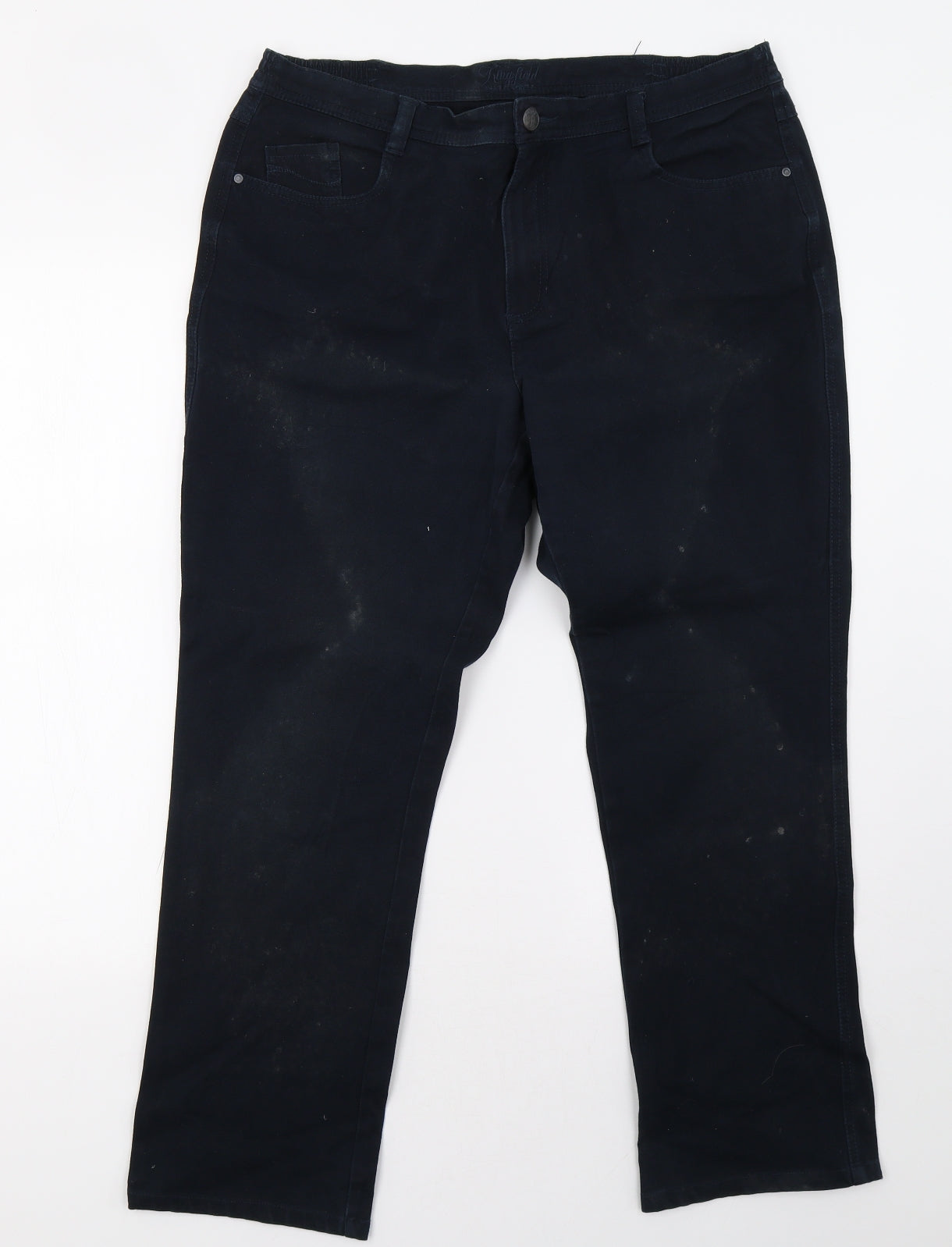 sonja Mens Blue   Trousers  Size 38 L30 in