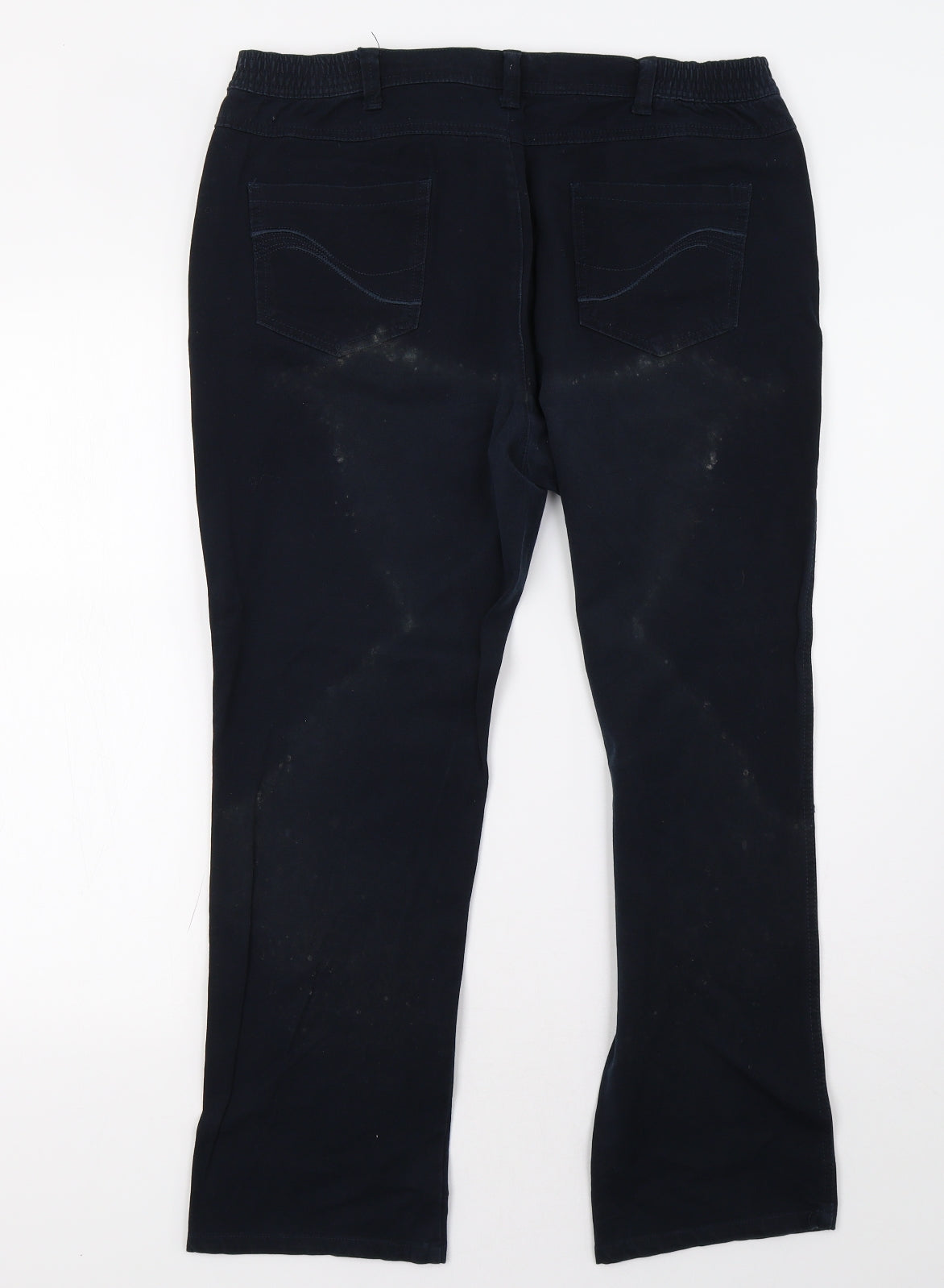 sonja Mens Blue   Trousers  Size 38 L30 in