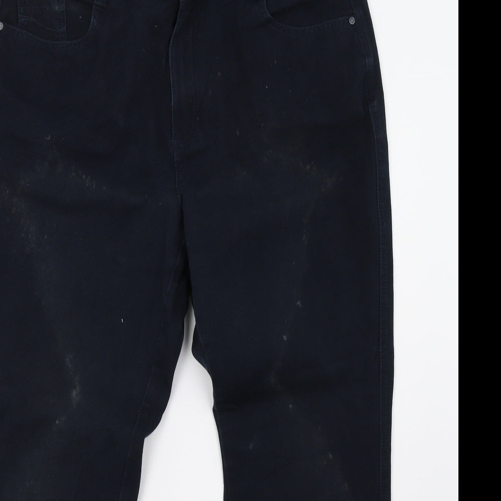 sonja Mens Blue   Trousers  Size 38 L30 in