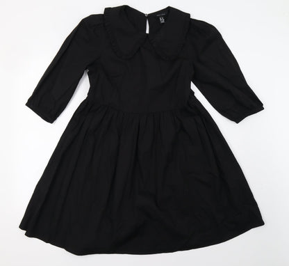New Look Womens Black   A-Line  Size 8