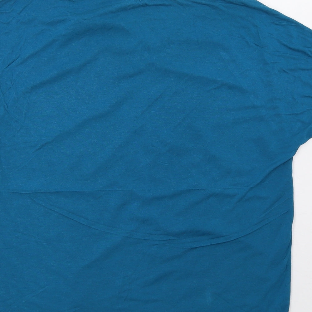 George Womens Blue   Basic T-Shirt Size 8