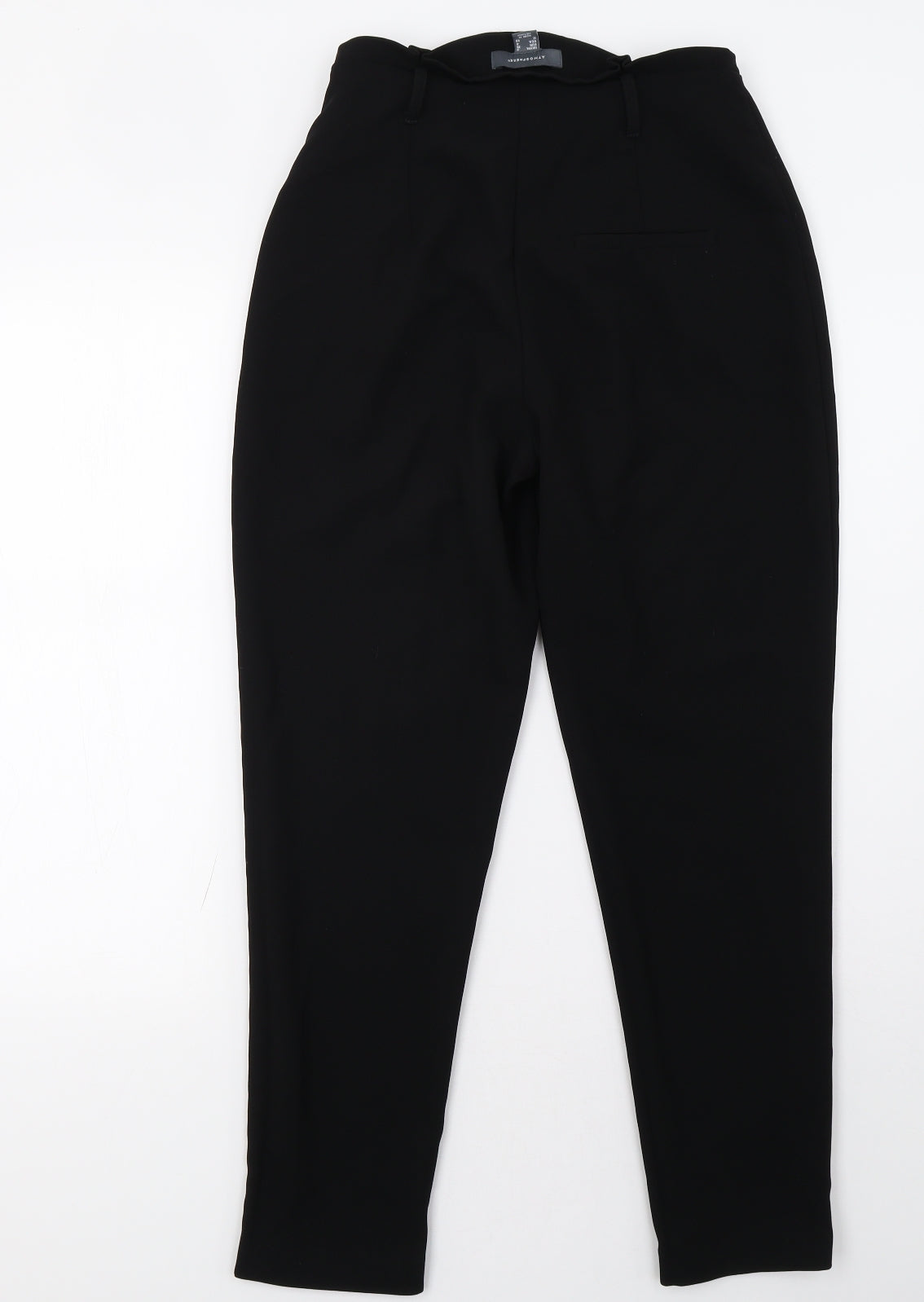 Primark Womens Black   Trousers  Size 8 L31 in
