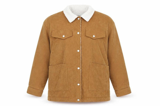 Womens UK Size 12 Boohoo Beige Jacket