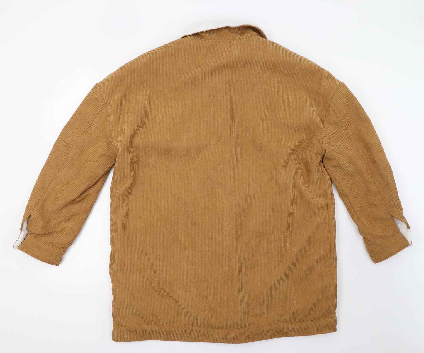 Boohoo Womens Beige   Jacket  Size 12