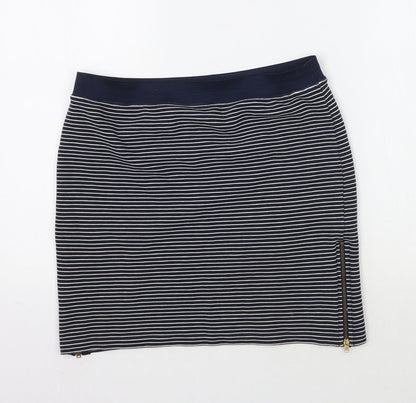 Womens UK Size 14 Warehouse A-Line Rayon Skirt