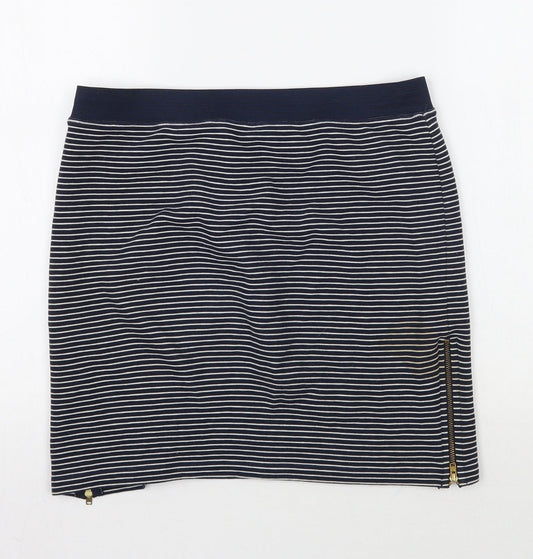 Womens UK Size 14 Warehouse A-Line Rayon Skirt