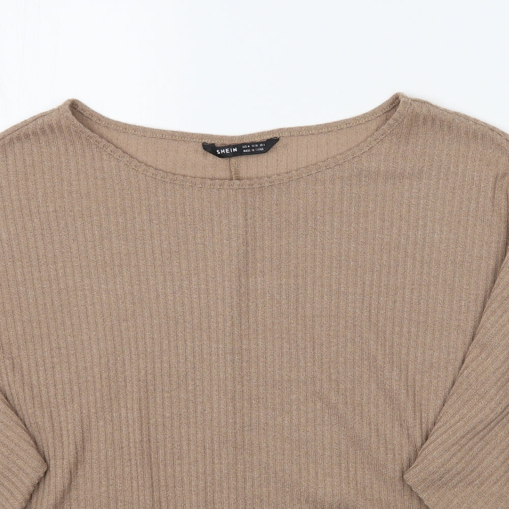 SheIn Womens Brown   Pullover Jumper Size M
