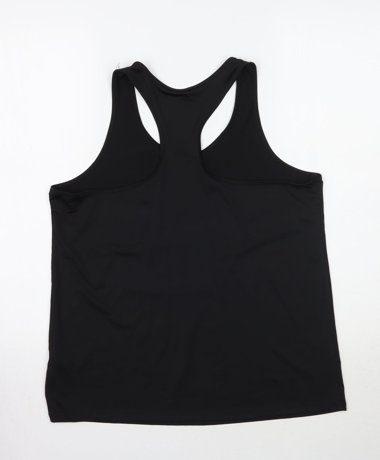 Womens UK Size L Matalan Black Basic Tank