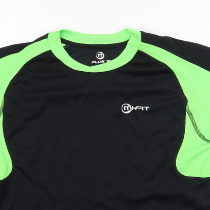 Mifit Womens Black   Basic T-Shirt Size 10