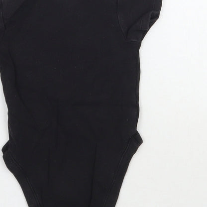 George Baby Black   Babygrow One-Piece Size 6-9 Months