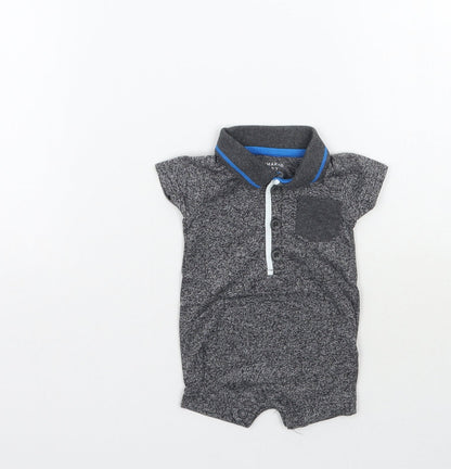 Primark Baby Grey   Babygrow One-Piece Size Newborn