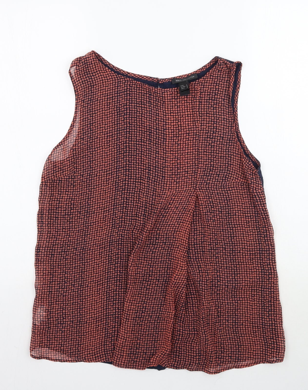 Womens UK Size L MNG Pink Basic Tank