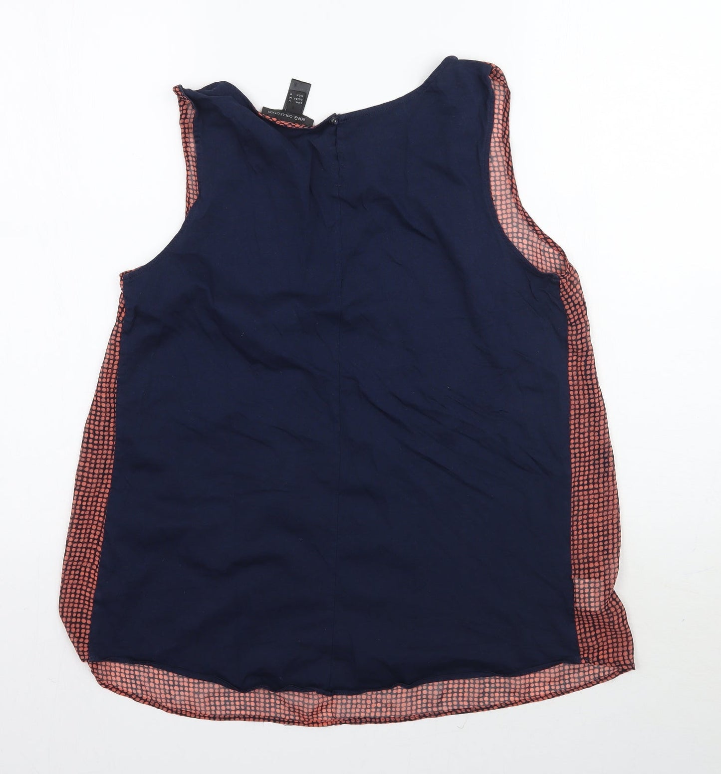 Womens UK Size L MNG Pink Basic Tank