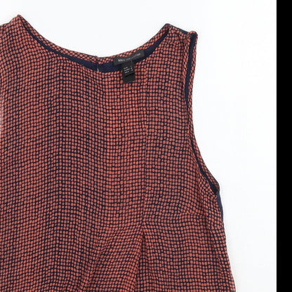 Womens UK Size L MNG Pink Basic Tank